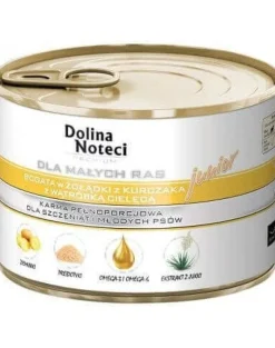 DOLINA NOTECI Premium Junior stomaci di pollo per razze piccole con fegato di vitello 10 x 185g