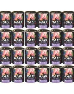 DOLINA NOTECI RAFI Karma con coniglio, mirtillo e mirtillo rosso 24 x 400g
