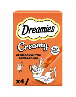 DREAMIES Delizioso bocconcino con pollo per gatti 44x10g