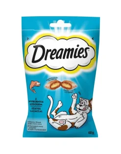 DREAMIES Dreamies Snack con salmone per gatti 60g