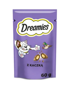 DREAMIES 60g Bocconcini per gatti con deliziosa anatra