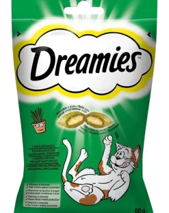 DREAMIES 60g snack per gatti con una nota di erba gatta