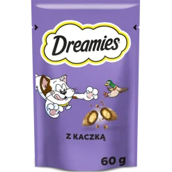DREAMIES 6x60g Bocconcini per gatti con deliziosa anatra