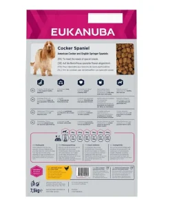 EUKANUBA Adult Breeds Specific Cocker Spaniel Chicken 7.5 kg