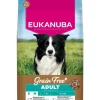EUKANUBA Grain Free Adult Small Medium Chicken 12 kg cibo secco senza cereali con pollo per cani di piccola e media taglia