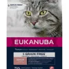 EUKANUBA Grain Free SeniorSalmone 10 kg per gatti anziani