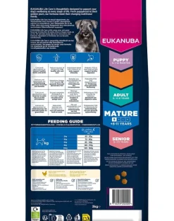EUKANUBA Mature Small Breeds Chicken 3 kg cibo secco per cani adulti di piccole razze ricco di pollo fresco