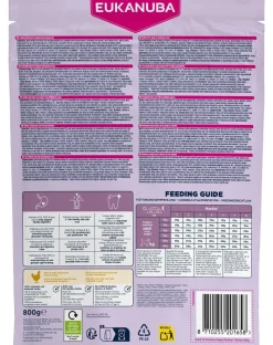EUKANUBA Puppy Medium Breeds Chicken 800 g cibo secco per cuccioli di razze medie ricco di pollo fresco