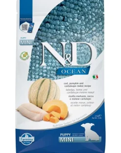 FARMINA N&D Ocean Puppy Mini Cod, Pumpkin and Cantaloupe 2 x 2.5kg