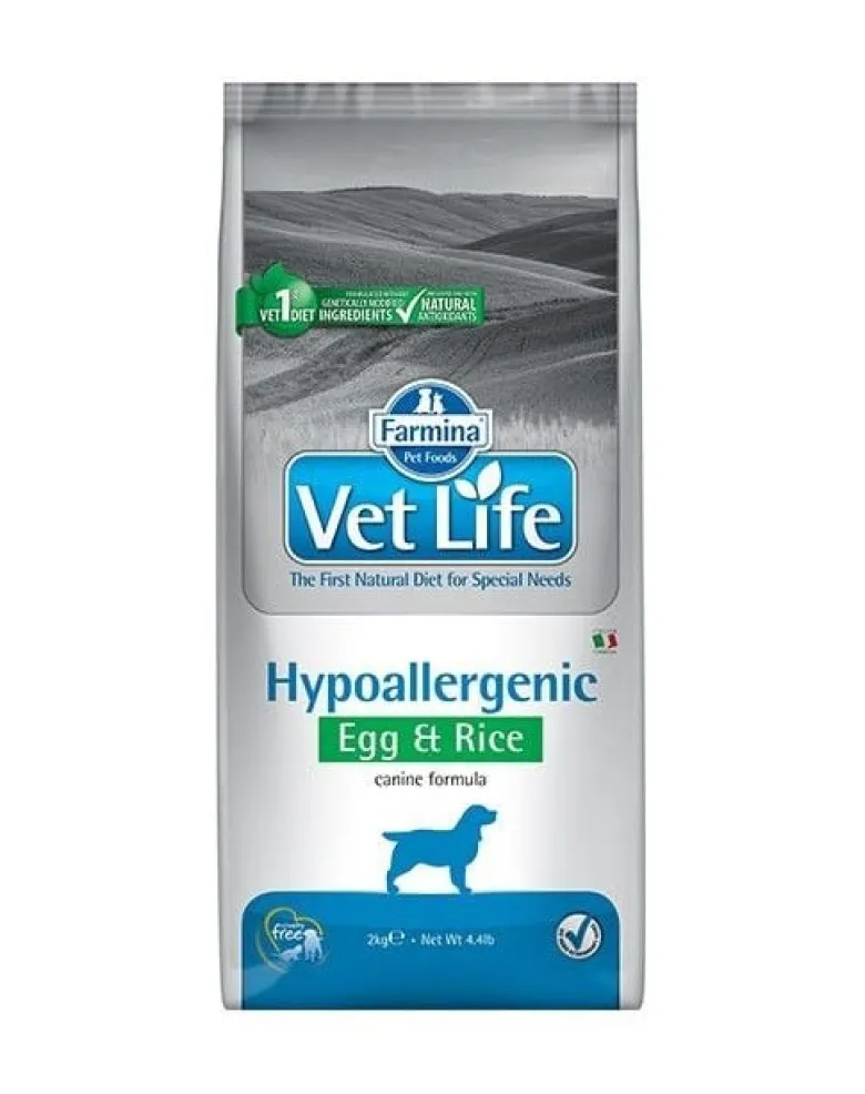 FARMINA Vet Life Hypoallergenic Egg & Rice dog 2 x 12kg