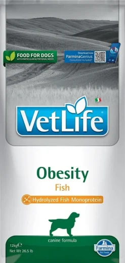 FARMINA Vet Life Obesity Fish 2 x 12kg