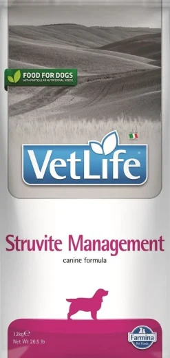 FARMINA Vet Life Struvite Management 12kg mangime per cani con patologie dell'apparato urinario + FARMINA Vet Life Dental Treat Struvite Mini 60 g (7 pezzi) GRATIS!