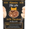 FITMIN cat for life pouch adult chicken 85 g