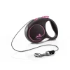 FLEXI Black Design XS Cord 3m pink guinzaglio automatico
