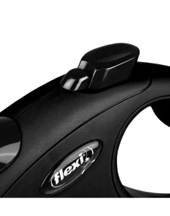 FLEXI Cordino automatico New Classic L strap 8 m Nero