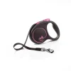 FLEXI Guinzaglio Black Design S Fettuccia 5 m rosa