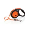FLEXI New Neon M Tape 5 m orange guinzaglio automatico