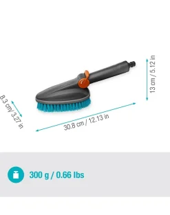 GARDENA Cleansystem spazzola manuale dura M