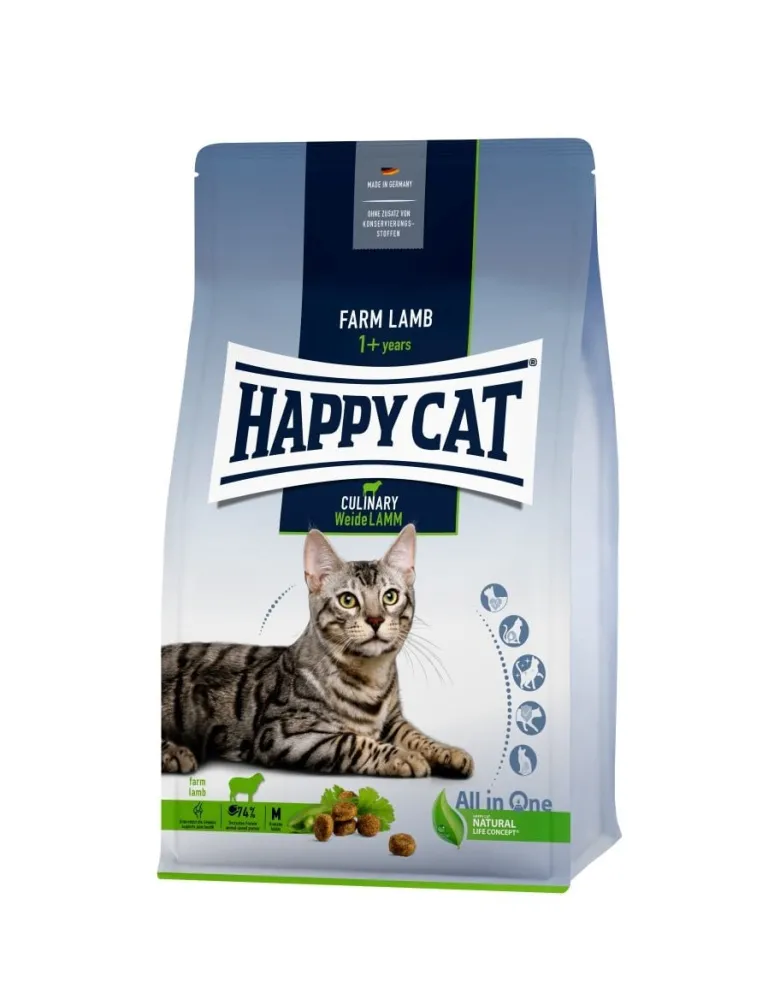 HAPPY CAT Culinary Agnello da allevamento 10 kg