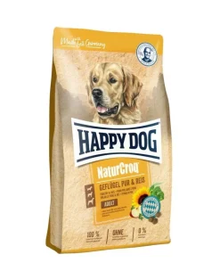 HAPPY DOG NaturCroq Pollame e riso 11 kg