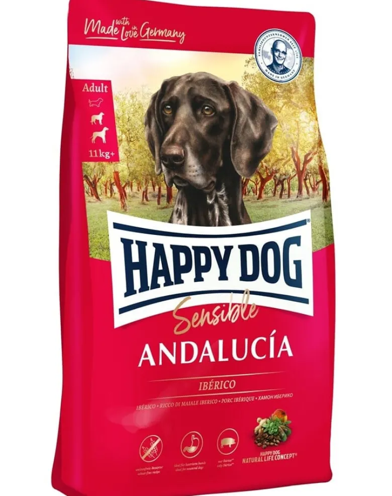 HAPPY DOG Supreme Andalucia Maiale 4 kg cibo secco per cani