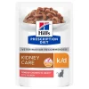 HILL'S Prescription Diet Feline k/d con salmone in bustina 12x85 g