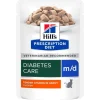 HILL'S PRESCRIPTION DIET Feline m/d diabetes care con pollo in bustina 12x85 g