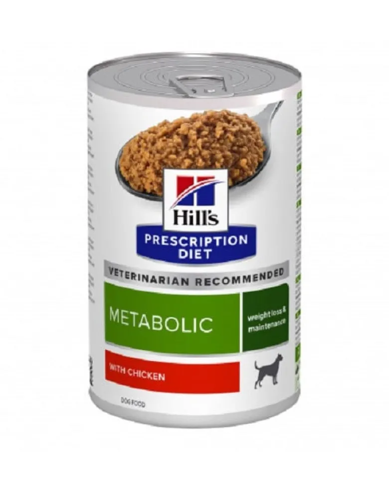 HILL'S Prescription Diet r/d Weight Reduction with Chicken Adult 10 kg per cani in sovrappeso + 3 scatolette x 370g GRATIS