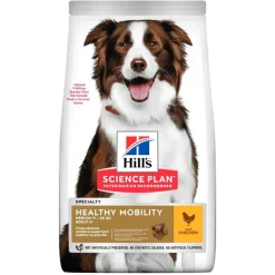 HILL'S Science Plan Canine Adult Healthy Mobility Medium Chicken 14kg supporto delle articolazioni + 3 lattine GRATIS