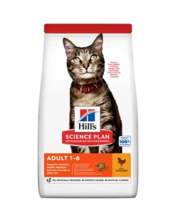 HILL'S Science Plan Feline Adult Optimal Care Chicken 15 kg