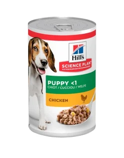 HILL'S Science Plan Puppy <1 Medium breed con riso e agnello 14kg + 3 lattine GRATIS