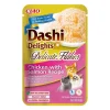 INABA Cat Dashi Delights Delicate Flakes Pollo e salmone 40g