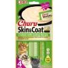 INABA Churu Skin&Coat 4x14g con pollo e capesante per gatti
