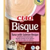 INABA CIAO Bisque Zuppa di tonno e salmone per gatti 40g