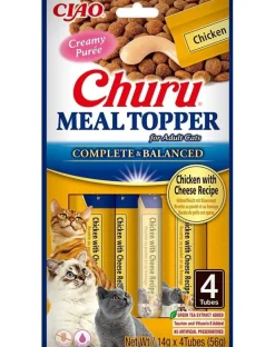 INABA Meal Topper Chicken Cheese 4x14 g
