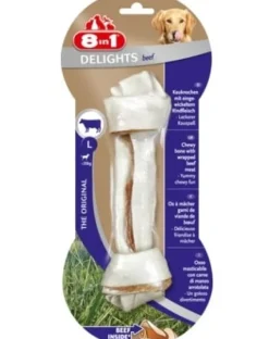 8IN1 Osso per cani con delizie di manzo 1 pz.