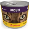 JOSERA Cat Lattina di cibo umido per gatti al tacchino 200g