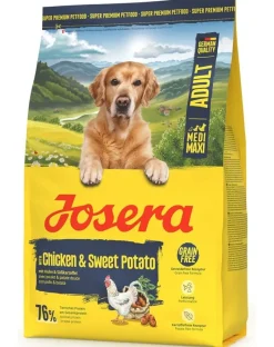 JOSERA Chicken with Sweet Potato Adult 3kg senza cereali cibo per cani di taglia media e grande