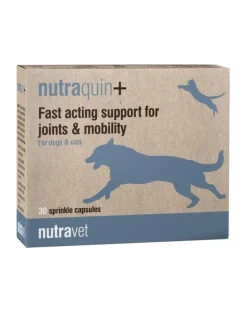 NUTRAVET Nutraquin+ 30 kapsułek na stawy dla psów i kotów