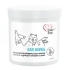 OVER ZOO Ear Wipes salviette per la cura delle orecchie per cani, gatti e roditori 50 pz.