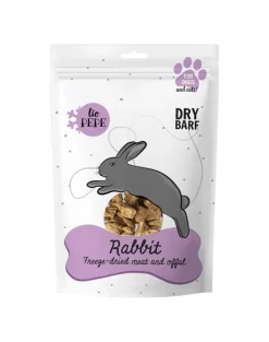 PAKA ZWIERZAKA PEPE Freeze-dried carne liofilizzata fegato di coniglio 60g