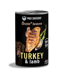 PAKA ZWIERZAKA Seventh Heaven Tacchino e agnello (turkey&lamb) 400 g