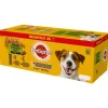 PEDIGREE Adult Megapack 40x100g Mix Gusti - pollo e verdure, manzo e verdure, tacchino e carote, manzo e agnello