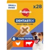 PEDIGREE DentaStix (razze piccole) Snack per cani 28pz. (4 x 110g)