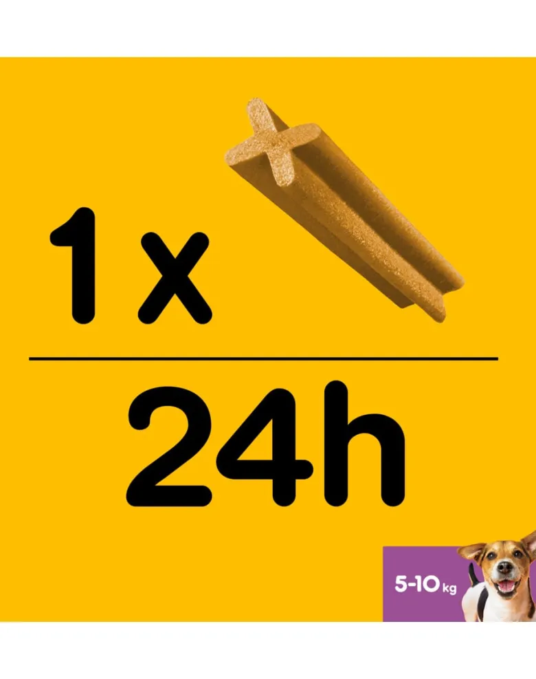 PEDIGREE DentaStix (razze piccole) Snack per cani 28pz. (4 x 110g)