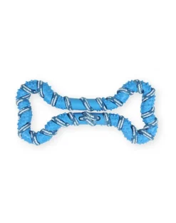 PET NOVA DOG LIFE STYLE Corda per osso di cane 20 cm, blu, aroma di menta