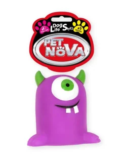 PET NOVA DOG LIFE STYLE Mostro Monster 10cm viola