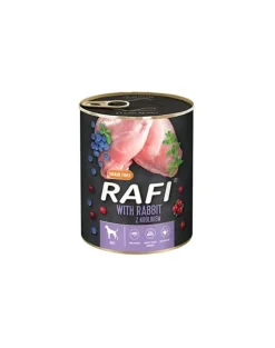RAFI Alimento con coniglio, mirtilli e mirtilli rossi 800g