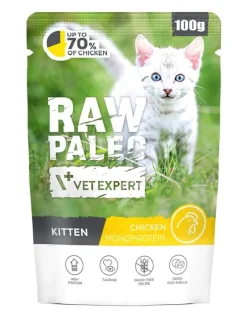 RAW PALEO Monoprotein Kitten Chicken 100 g per gattini con pollo