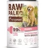 RAW PALEO Pork Lamb Puppy 400g alimento umido con carne di maiale e agnello per cuccioli